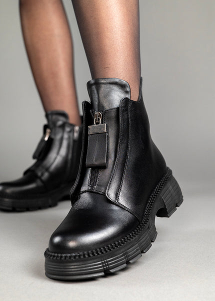 Ghete piele naturala- MALVINA 2