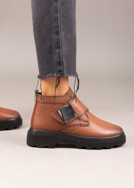 Ghete piele naturala- ZOE 1