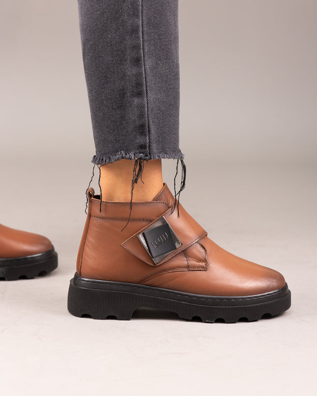 Ghete piele naturala- ZOE 1