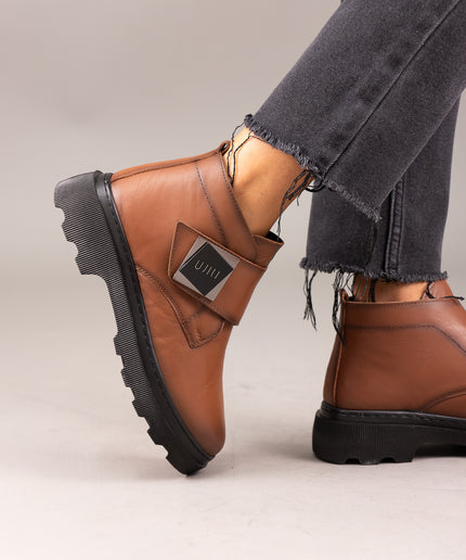 Ghete piele naturala- ZOE 1