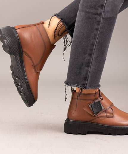 Ghete piele naturala- ZOE 1