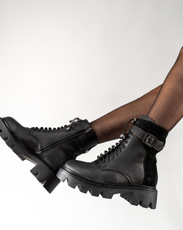 Ghete piele naturala-IVY 2
