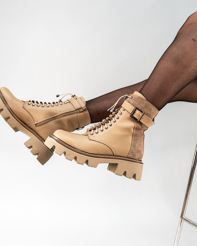Ghete piele naturala-IVY 1
