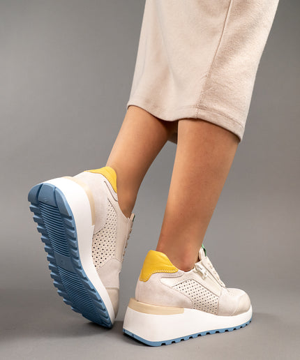 Pantofi sport piele naturala- ALMERIA 1