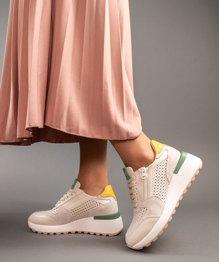 Pantofi sport piele naturala- ALMERIA 2