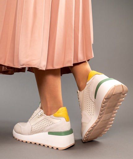 Pantofi sport piele naturala- ALMERIA 2