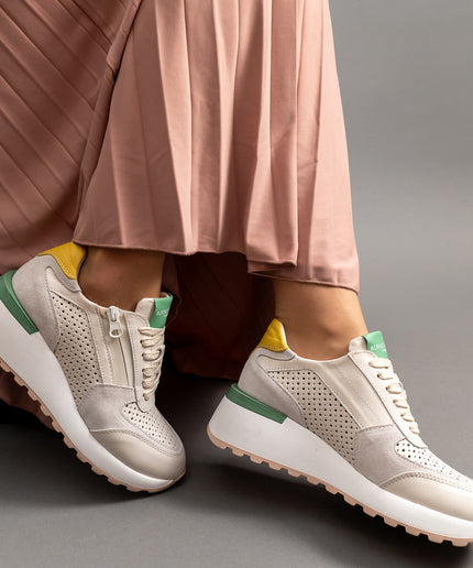 Pantofi sport piele naturala- ALMERIA 2