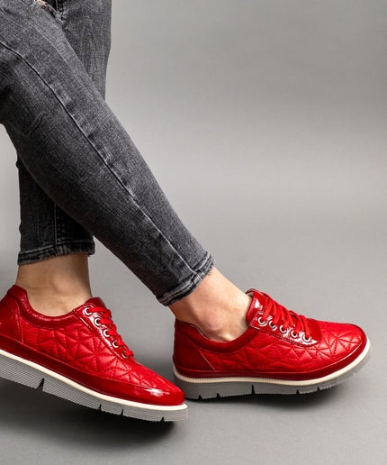 Pantofi casual din piele naturala- DONKA 5