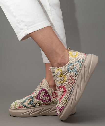 Pantofi Casual Dantela- AYMA 5