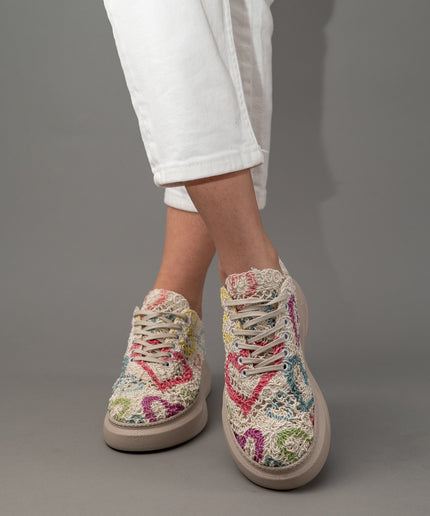 Pantofi Casual Dantela- AYMA 5