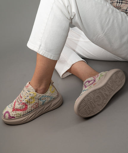 Pantofi Casual Dantela- AYMA 5