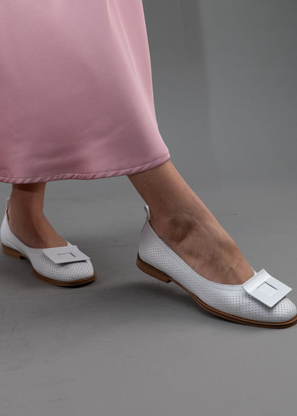 Balerini piele naturala-OLGA 2