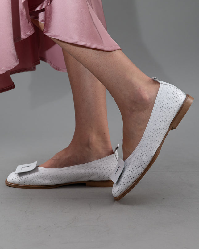 Balerini piele naturala-OLGA 2