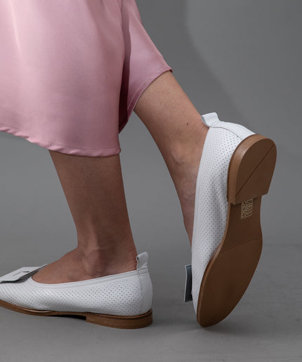 Balerini piele naturala-OLGA 2