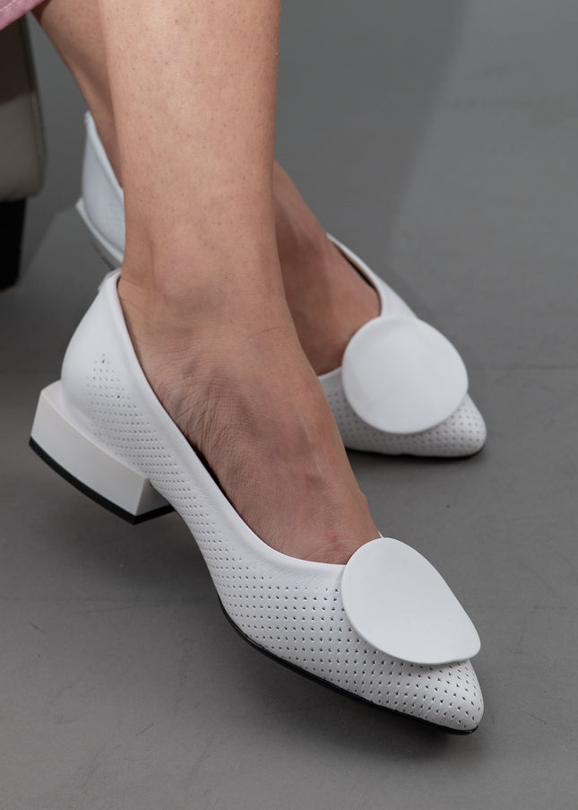 Balerini piele naturala-ILONA 1