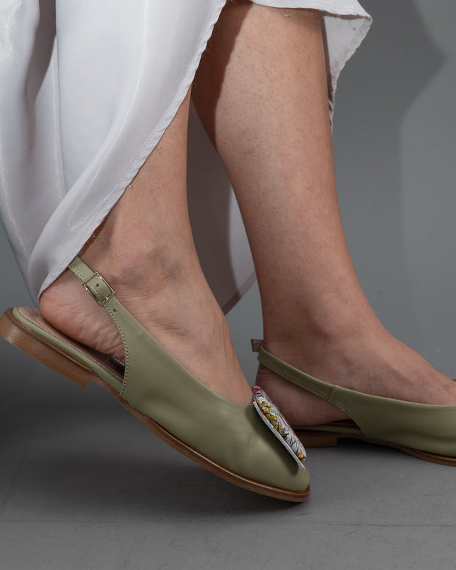 Balerini piele naturala-ODETE 4