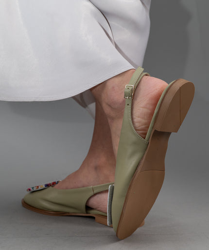 Balerini piele naturala-ODETE 4