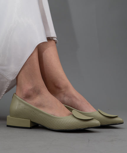 Balerini piele naturala-ILONA 4