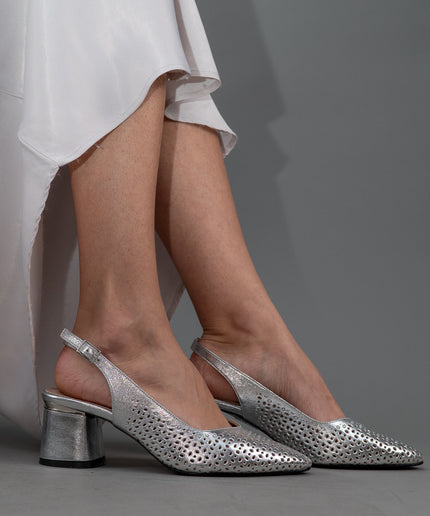 Pantofi eleganti piele naturala- ANASTASIA