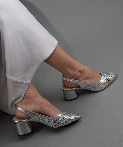 Pantofi eleganti piele naturala- ANASTASIA