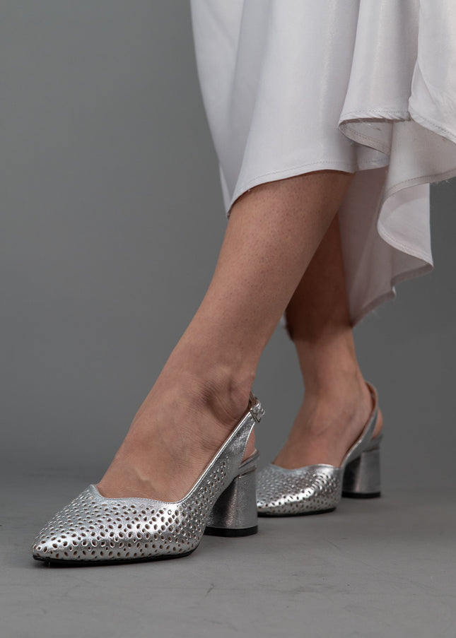 Pantofi eleganti piele naturala- ANASTASIA