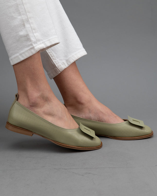 Balerini piele naturala-OLGA 1