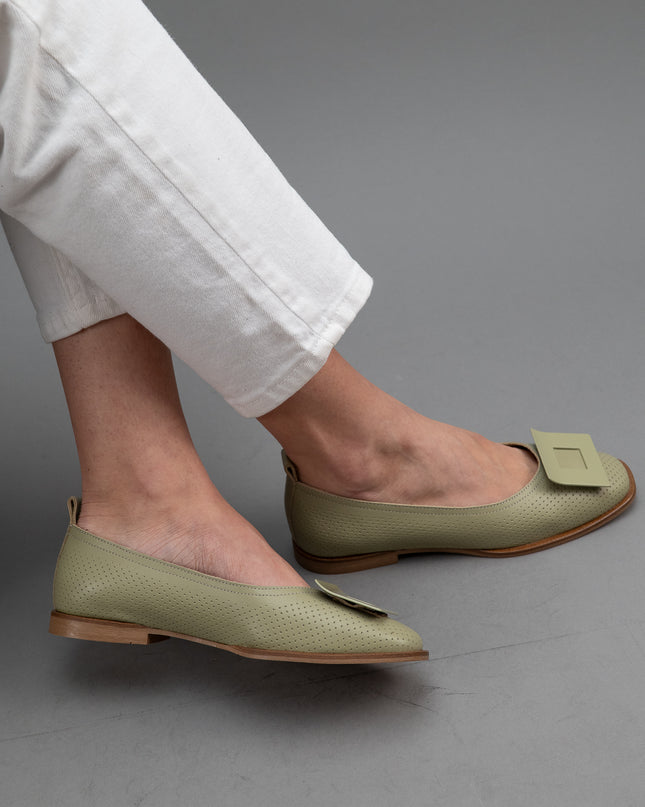 Balerini piele naturala-OLGA 1