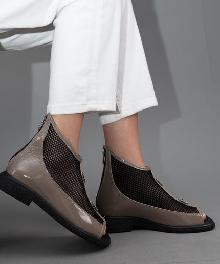 Ghete piele naturala- MATILDA