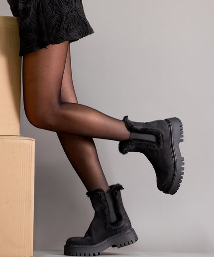 Ghete piele naturala- ASTRA