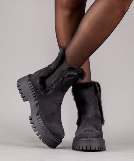 Ghete piele naturala- ASTRA