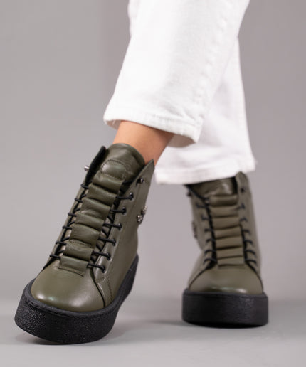 Ghete piele naturala- SONIA 1