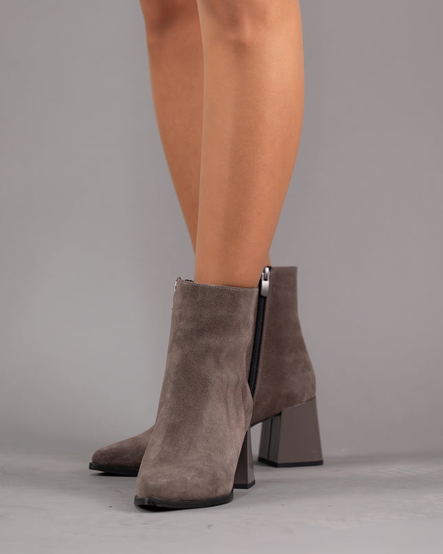 Botine piele naturala- AMELIA