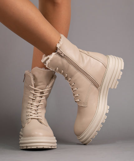 Ghete piele naturala- CEZARA 1