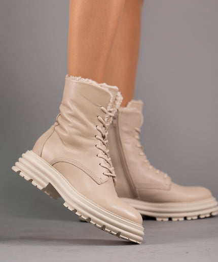 Ghete piele naturala- CEZARA 1