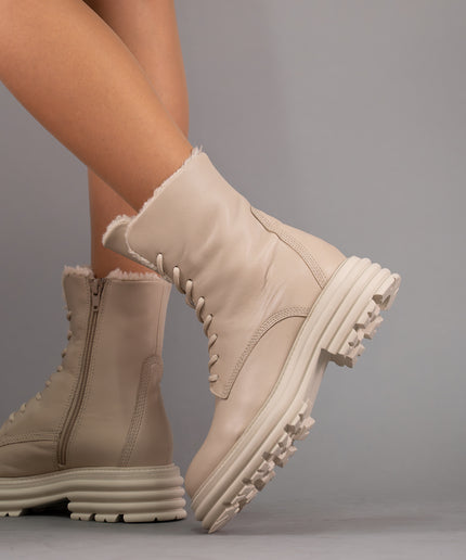 Ghete piele naturala- CEZARA 1