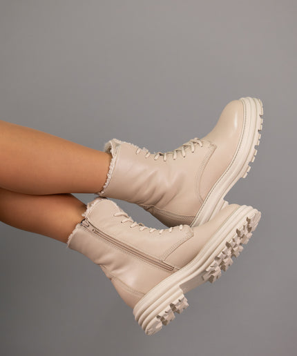 Ghete piele naturala- CEZARA 1