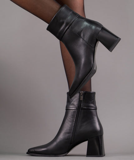 Botine piele naturala- ANYA