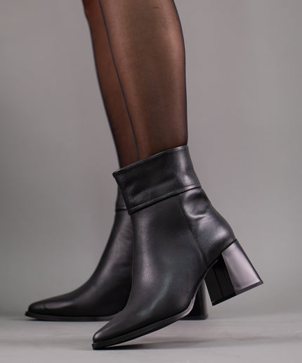 Botine piele naturala- ANYA