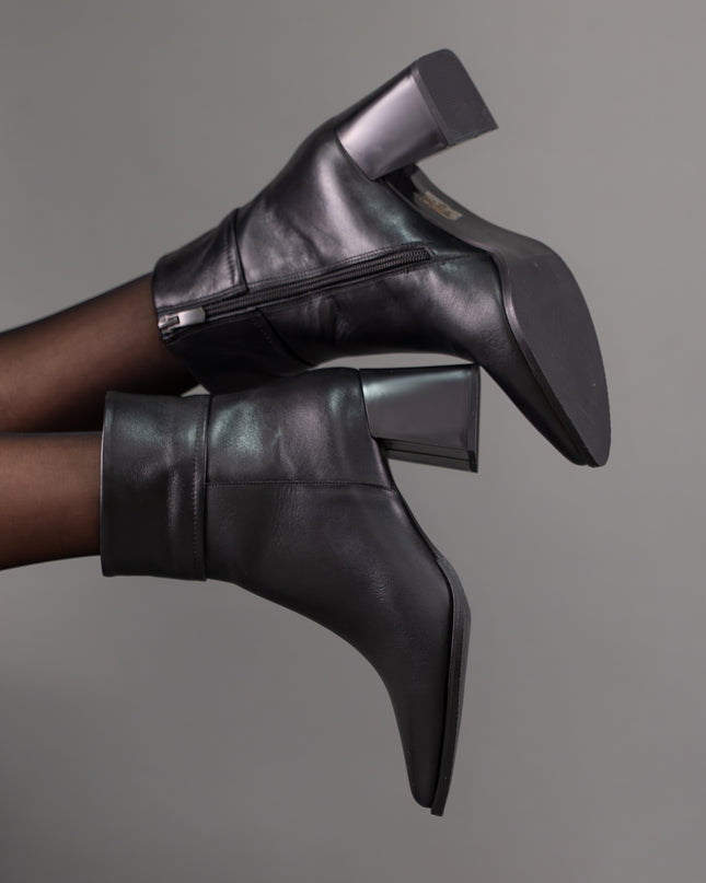 Botine piele naturala- ANYA