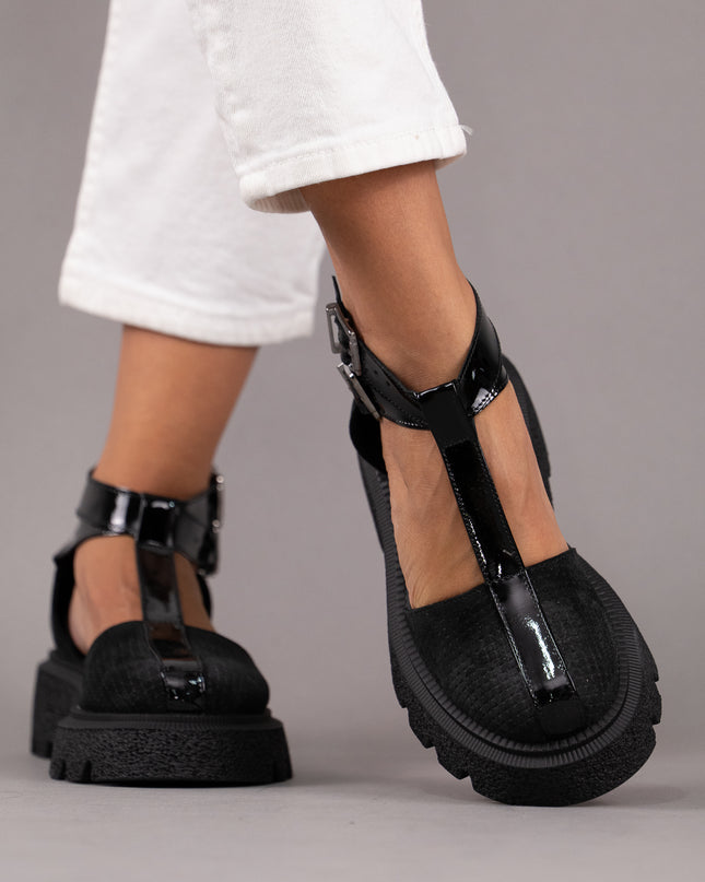 Pantofi Casual Piele Naturala- ELLY 2
