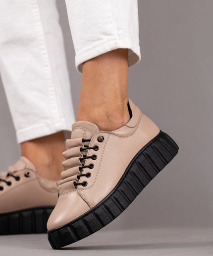 Pantofi casual piele naturala- RENATA 1