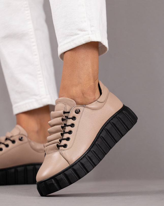 Pantofi casual piele naturala- RENATA 1
