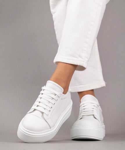 Pantofi sport piele naturala-DELIA