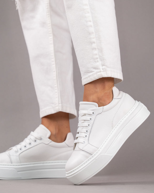 Pantofi sport piele naturala-DELIA
