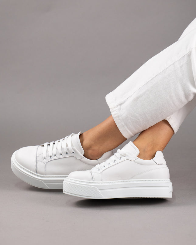 Pantofi sport piele naturala-DELIA