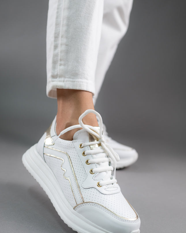 Pantofi sport piele naturala- ASTY