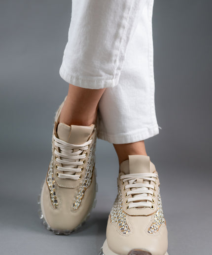 Pantofi sport piele naturala- ALBERTA