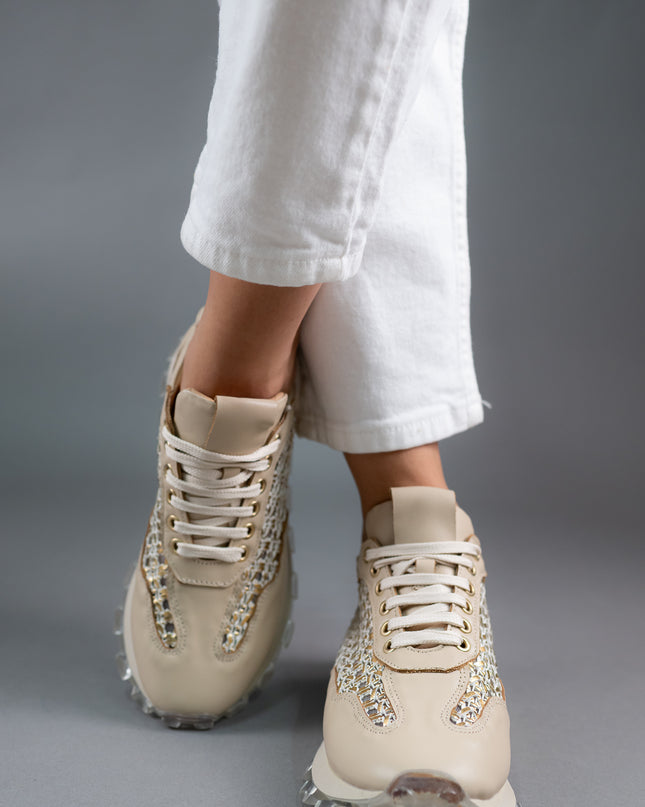Pantofi sport piele naturala- ALBERTA