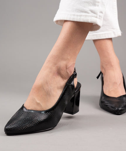 Pantofi eleganti piele naturala- CARLA