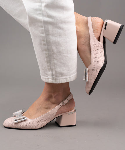 Pantofi eleganti piele naturala- VAIANA